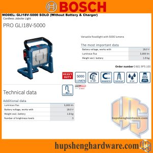 Bosch GLi18V5000-1aa