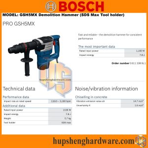 Bosch GSH5MX-1aa