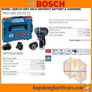 Bosch GSR12V-32FC-1aa